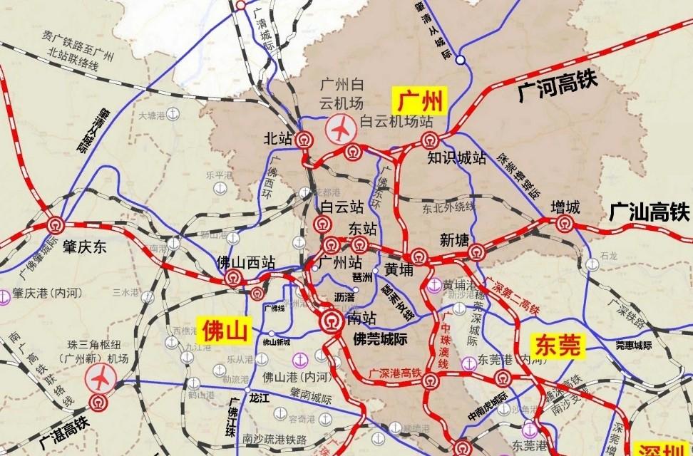 广州地铁线路图全新概览